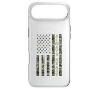 Custodia per iPhone Air Always Ready USA Flag Patriotic Camo Distressed Style