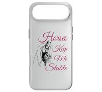 Custodia per iPhone Air Amante dei Cavalli Equitazione Love Horses Keep Me Stable Rider