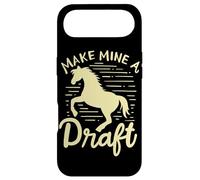 Custodia per iPhone Air Amante dei Cavalli Make Mine A Draft Horse Cavallo da Lavoro