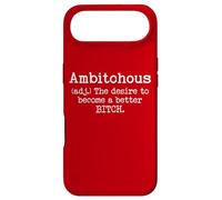 Custodia per iPhone Air Ambitchous Sign,Definition The Desire to Be a Better Bitch