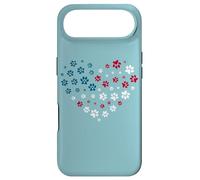 Custodia per iPhone Air American Flag Patriotic Dog and Cat Paw Print 4th Of July