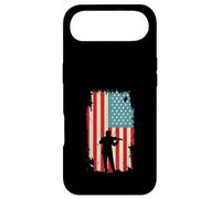 Custodia per iPhone Air American Flag Violinista Orchestra String Instrument