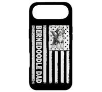 Custodia per iPhone Air American USA Flag 4th July Mens Dads Bernedoodle Dog Lover