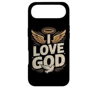 Custodia per iPhone Air Amo Dio con le ali e la colomba