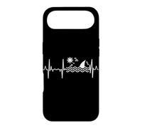 Custodia per iPhone Air Amo gli squali Battito del cuore Linea del cuore