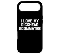 Custodia per iPhone Air Amo il mio coinquilino testa di cazzo - divertente dicendo Sarcastico compagno di stanza