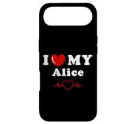 Custodia per iPhone Air Amo la mia Alice che fa le cose di Alice