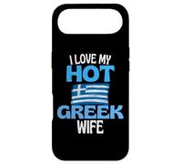 Custodia per iPhone Air Amo la mia calda moglie greca divertente relazione in Grecia