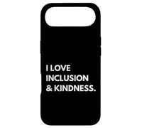 Custodia per iPhone Air Amo l'inclusione e la gentilezza Sii un buon essere umano Amore gentile