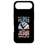 Custodia per iPhone Air Amo Pilates ma Gesù viene prima divertente cristiano