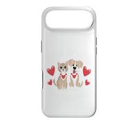 Custodia per iPhone Air Amor Doble Mimos Gato Perro Pareja Animal Linda