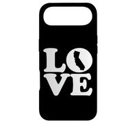 Custodia per iPhone Air Amore California State Map Graphic