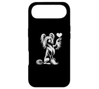 Custodia per iPhone Air Amore disegno grafico del cuore della zampa del cane