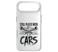 Custodia per iPhone Air Ancora gioca con auto divertente design meccanico di riparazione auto