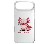 Custodia per iPhone Air Ancora provando | Simpatico supereroe Axolotl Gym Motivazione
