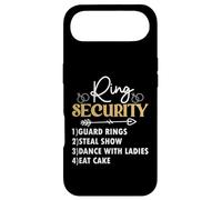 Custodia per iPhone Air Anello di sicurezza per bambini e ragazzo, lista dei doveri del giorno del matrimonio