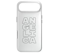 Custodia per iPhone Air ANGELICA Personalized Retro Girls Custom ANGELICA Name