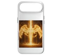 Custodia per iPhone Air Angelo del Fuoco Celeste Guardiano Luce Regalo Design