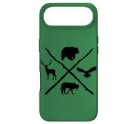 Custodia per iPhone Air Animali della foresta Cervo Orso Aquila Volpe Fauna