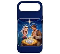 Custodia per iPhone Air Anime Nativity Christmas Design - Kawaii Manger Scene Art