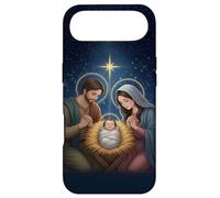 Custodia per iPhone Air Anime Style Nativity Scene Christmas Night Design