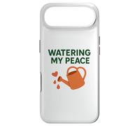 Custodia per iPhone Air Annaffiare il mio sé della pace, cura consapevolezza giardino motivazionale