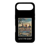 Custodia per iPhone Air Anversa, Belgio, fronte fiume, orizzonte, viaggio, arte