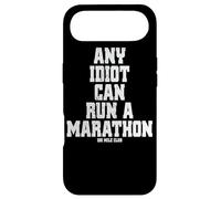Custodia per iPhone Air Any Idiot Can Run A Marathon Ultra Runner Corridore di Prova