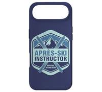 Custodia per iPhone Air Apres - Spilla vintage per maestro di sci