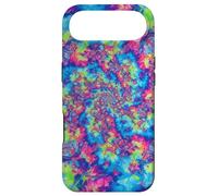 Custodia per iPhone Air Arcobaleno astratto caso vernice ricciolo Trippy arte