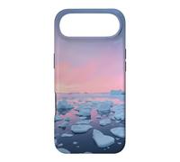Custodia per iPhone Air Arctic Iceberg Field Sotto Rosa Polare Alba Paesaggio