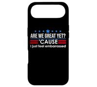 Custodia per iPhone Air Are We Great Yet Cause I Just Feel Embarrassed Anti Trump