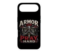Custodia per iPhone Air Armor Up Pray Hard Christian Warrior Knight Faith