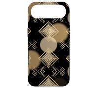 Custodia per iPhone Air Art Deco Geometrico Casino Stile Circolare Linework Design