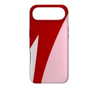 Custodia per iPhone Air Arte astratta rosso nero bianco forme grafiche