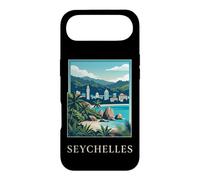 Custodia per iPhone Air Arte di viaggio sulla spiaggia delle isole tropicali delle Seychelles