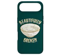 Custodia per iPhone Air Arte Kintsugi in ceramica giapponese splendidamente rotta
