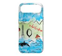 Custodia per iPhone Air Artsy State of Washington Design, Nord-Ovest