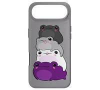Custodia per iPhone Air Asexual Flag Color Frog Subtle Queer Pride LGBTQ Aesthetic