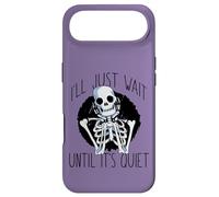 Custodia per iPhone Air ASPETTERÒ UN TRANQUILLO Halloween Teacher Skeleton Meme