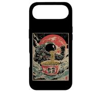 Custodia per iPhone Air Astronauta Mangiare Ramen Noodles Spazio Cucina Giapponese Arte