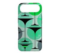 Custodia per iPhone Air Atomic - Martini ispirati agli anni Cinquanta, colore: grigio, blu acqua