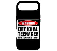 Custodia per iPhone Air Attenzione ufficiale adolescente può contenere atteggiamento Teen Compleanno