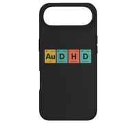 Custodia per iPhone Air AuDHD Tavola Periodica Autismo+ADHD per Nerd Retro