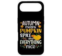 Custodia per iPhone Air Autumn Means Pumpkin Spice and Everything Nice Thanksgiving