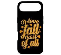 Custodia per iPhone Air Autunno "I Love Fall most of All"