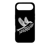 Custodia per iPhone Air Averla arte lineare Ornitologo