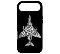 Custodia per iPhone Air Aviation Fonetico Alfabeto Parole F-4 Phantom II Forma Design
