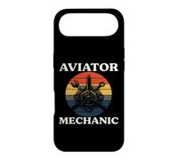 Custodia per iPhone Air Aviator Mechanic Retro Aircraft Engine Aviation