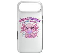 Custodia per iPhone Air Axolotl Blowing Bubble Chewing Gum Bubble Trouble, Axolotl